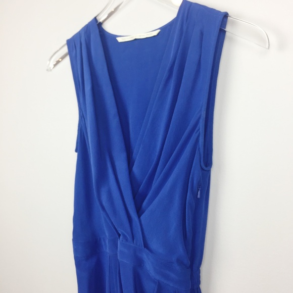 Twelfth Street by Cynthia Vincent Royal Blue Midi Dress. Size 0, EUC - Picture 2 of 6